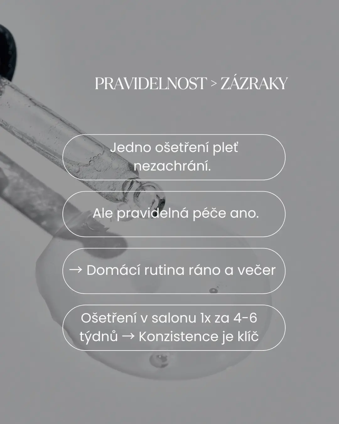 Příspěvek: Pravidelnost je víc než zázraky